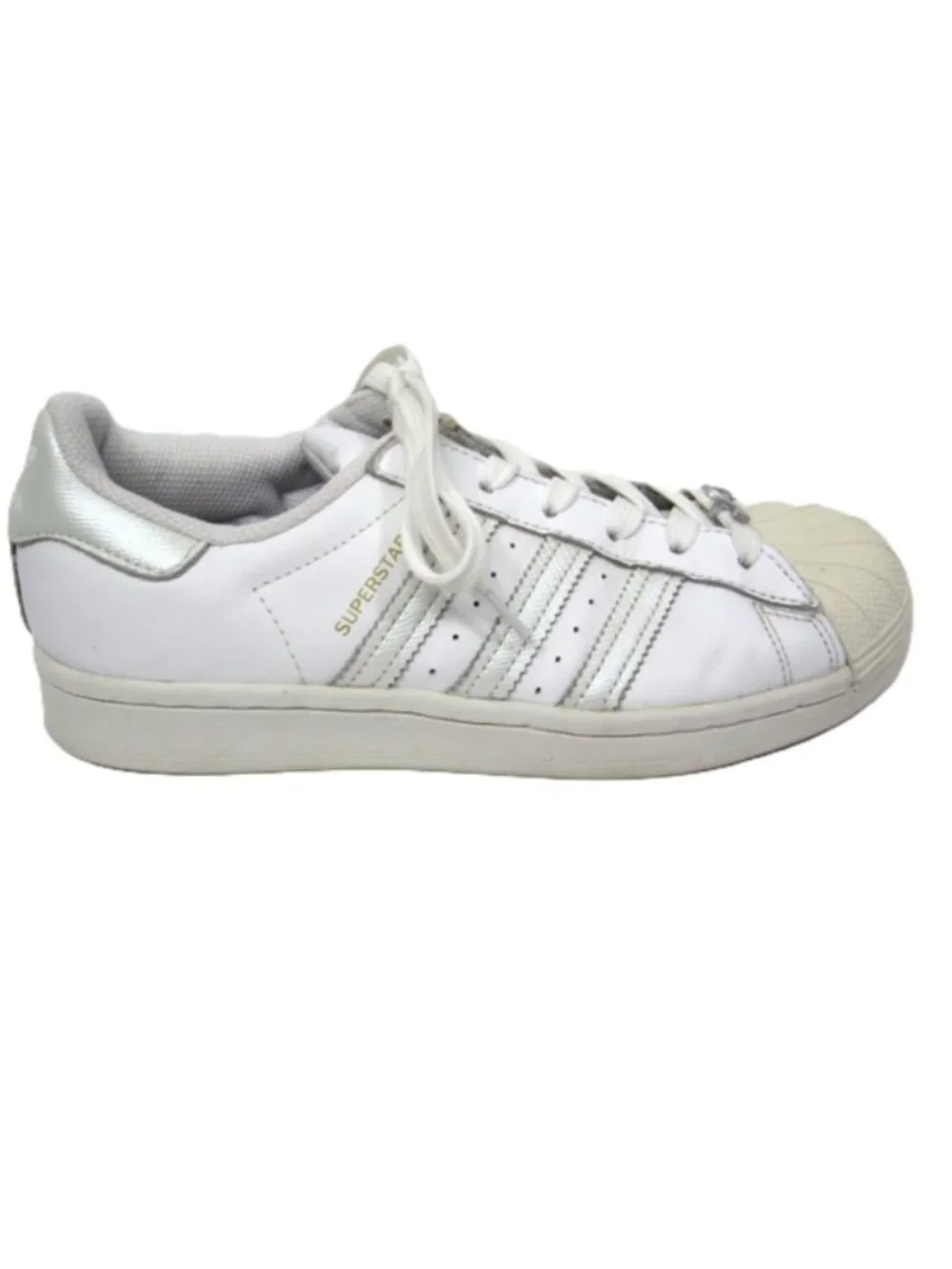 Adidas VGUC Superstar White / White Athletic Shoes Women's 7.5 M Streetwear
